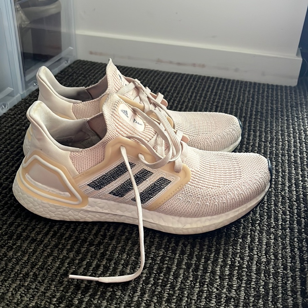 Woman’s Adidas Ultra Boost running shoe